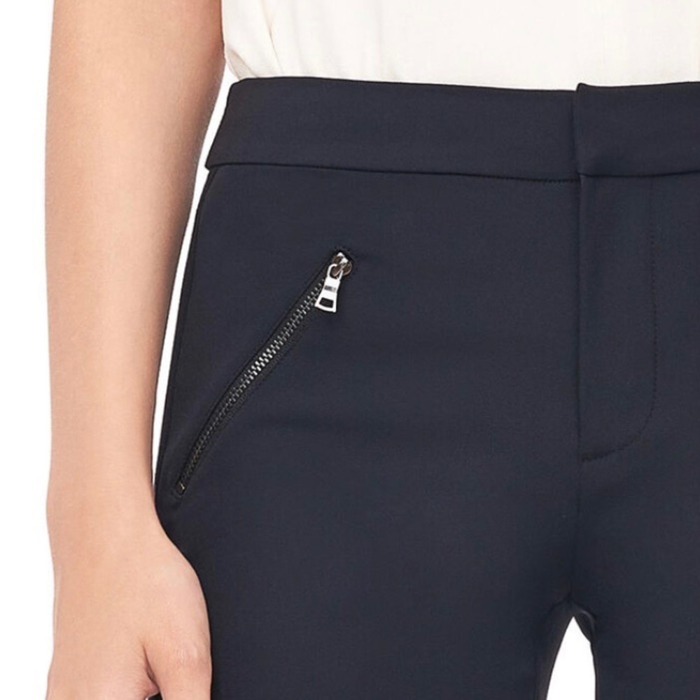 REBECCA TAYLOR AVA TECHY PANT In Navy & Black - Picture 2 of 9